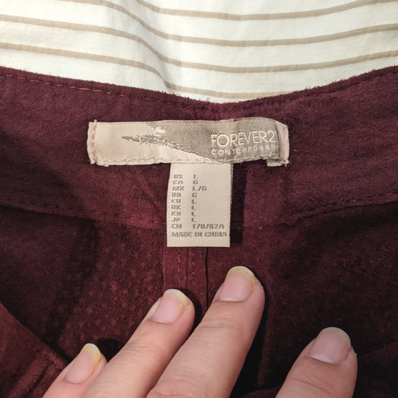 EUC Forever 21 leather mini skirt $50 - Picture 4 of 8